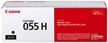 Canon Истински 055 High Yield 4-Color Complete Toner Cartridge Set (CRG055HYCMYK)