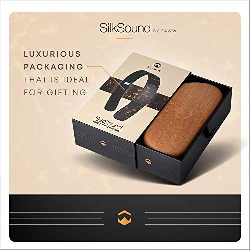 Paww SilkSound Слушалки за жени - Стилни и Сгъваеми слушалки/Регулируема В Ухото Безжична Bluetooth Хендсфри / 8 Часа
