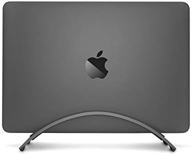 Twelve South BookArc за MacBook | Компактна Вертикална настолна поставка за преносими компютри на Apple (Space Grey) най-Новата