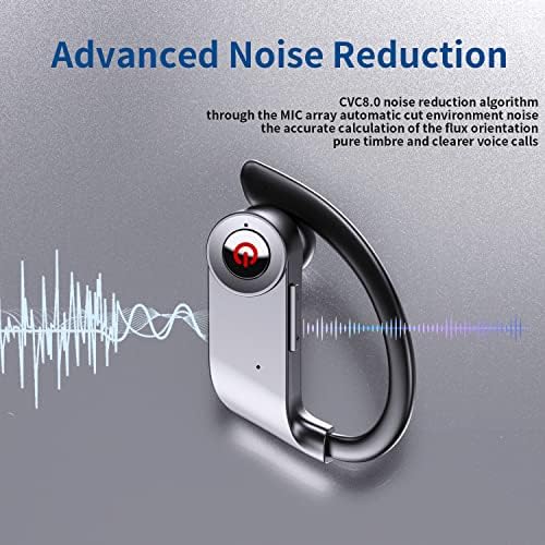 Безжични Слушалки Спортни Bluetooth 5.1 Слушалките С Шумопотискане Безжични Слушалки в ушите с Зарядно Калъф Ухото на