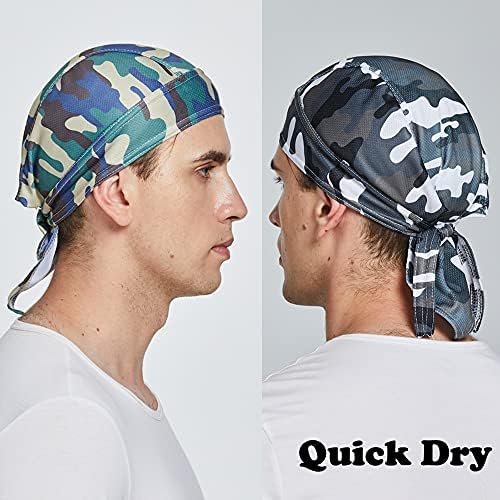 КИНГ Cooling Working Skull Cap Cap for Men & Women Пот Wicking Fabric with Adjustable Равенство Back Hats