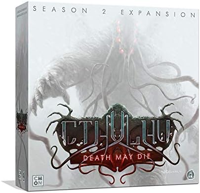 Cthulu: Death May Die Сезон 2 Board Game Expansion | Horror Game | Mystery Game | Кооперативната игра за възрастни и за