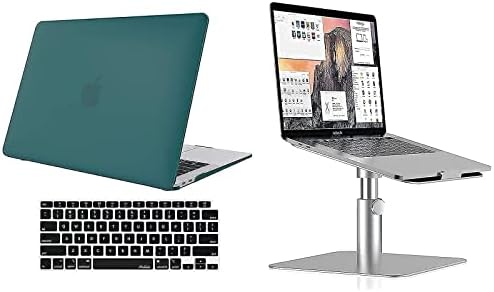 ProCase MacBook Air 13-Инчов Case 2020 2018 2019 Release A2337 M1 A2179 A1932 Пакет 360 with Swivel Laptop Stand Multi-Angle