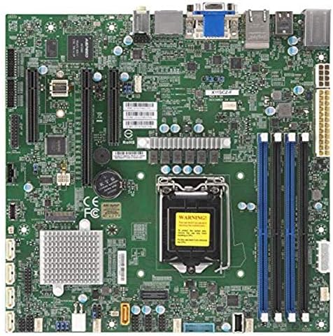 Supermicro MBD-X11SCZ-F-O дънна Платка Mbd-X11SCZ-F-O S1151 C246 PCIe SATA uATX на Дребно