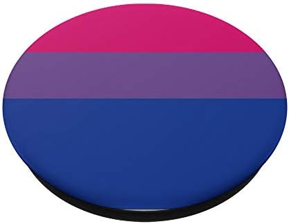 Bisexual Pride Flag Bi Colors PopSockets PopGrip: Взаимозаменяеми захват за телефони и таблети