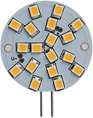 Bulbrite LED Mini WAFER Non-Dimmable Bi-Pin Base (G4), Light Bulb 20 Watt Equivalent 3000K, Clear 3-Pack