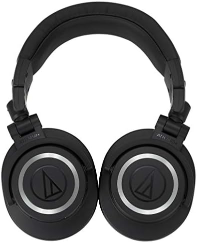 Audio-Technica ATHM50XBT Безжични слушалки Bluetooth Over-Ear, Черен