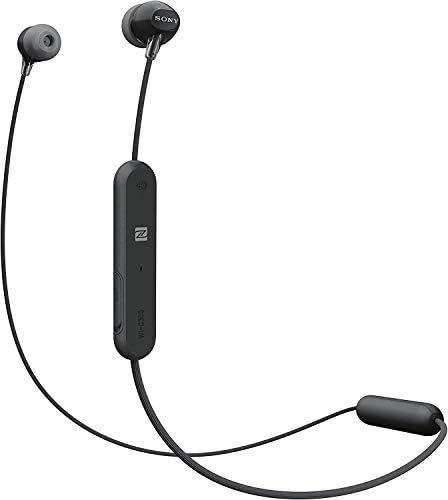 Безжични слушалки в ушите Sony WI-C300, черен (WIC300/B)