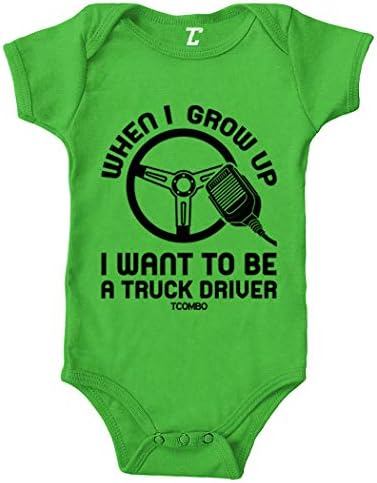 Tcombo I Want to be a Truck Driver - шофьор на камион Bodysuit