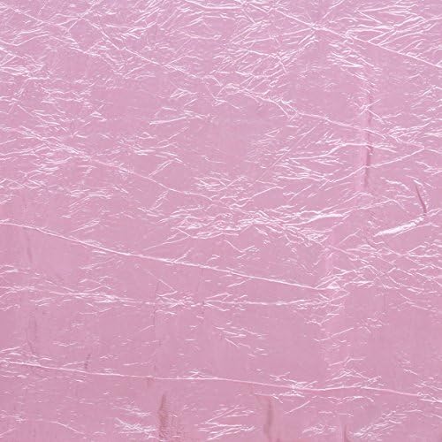 BalsaCircle 60x126-Инчов Розово Правоъгълник Набръчкана Нарязания Тафт Покривка на Капака на Масата Спално Бельо за Сватба