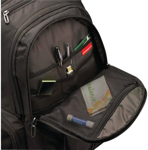 Case Logic RBP-117 17,3-инчов MacBook Pro/Раница за преносим компютър, с джоб за iPad/таблет (черен)