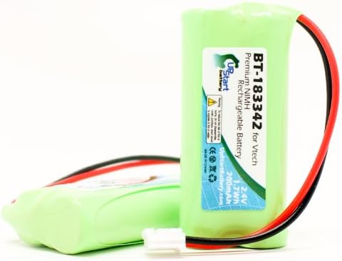2 Pack - Подмяна на батерии GP GP70AAAH2BMJZR - Съвместимост с батерия за безжичен телефон GP (700mAh 2.4 V NI-MH)