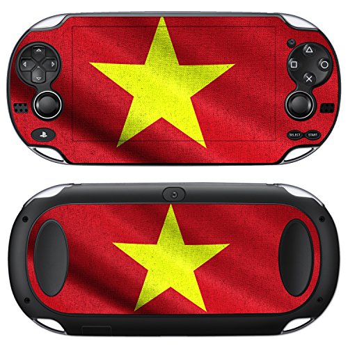 Sony PlayStation Vita Дизайн на Кожата знаме на Виетнам Стикер Стикер за PlayStation Vita