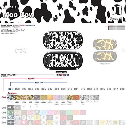 Sony PlayStation Vita Design Skin Moo Cow Decal Стикер за PlayStation Vita