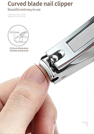 TJLSS Маникюр, определени Педикюрные комплекти Машина За Рязане на Нокти от Неръждаема Стомана Нож За Нокти Инструменти