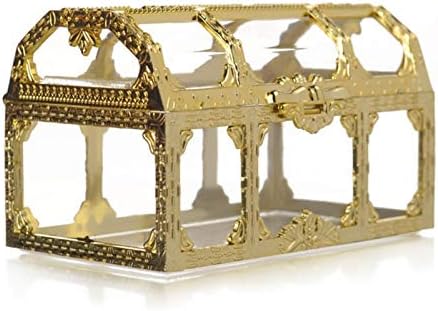 Vintage Jewelry Box - Златни Геометрични Дисплей Бижута Организатор Спомен Кутия Case Home Декоративна Кутия за Съхранение