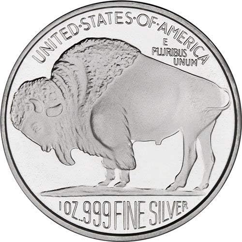 Buffalo Silver Round Fine Silver 1 унция от SilverTowne Mint
