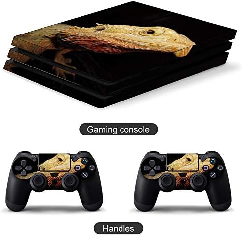 GTYUI Beautiful African Lizard Skins for PS4 Controller-Whole Body PVC Sticker Decal Skin Cover for PS4 Controller-Изискана