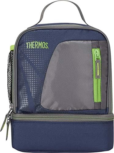 THERMOS 148838 Radiance Dual Compartment Lunch Kit, Тъмно син